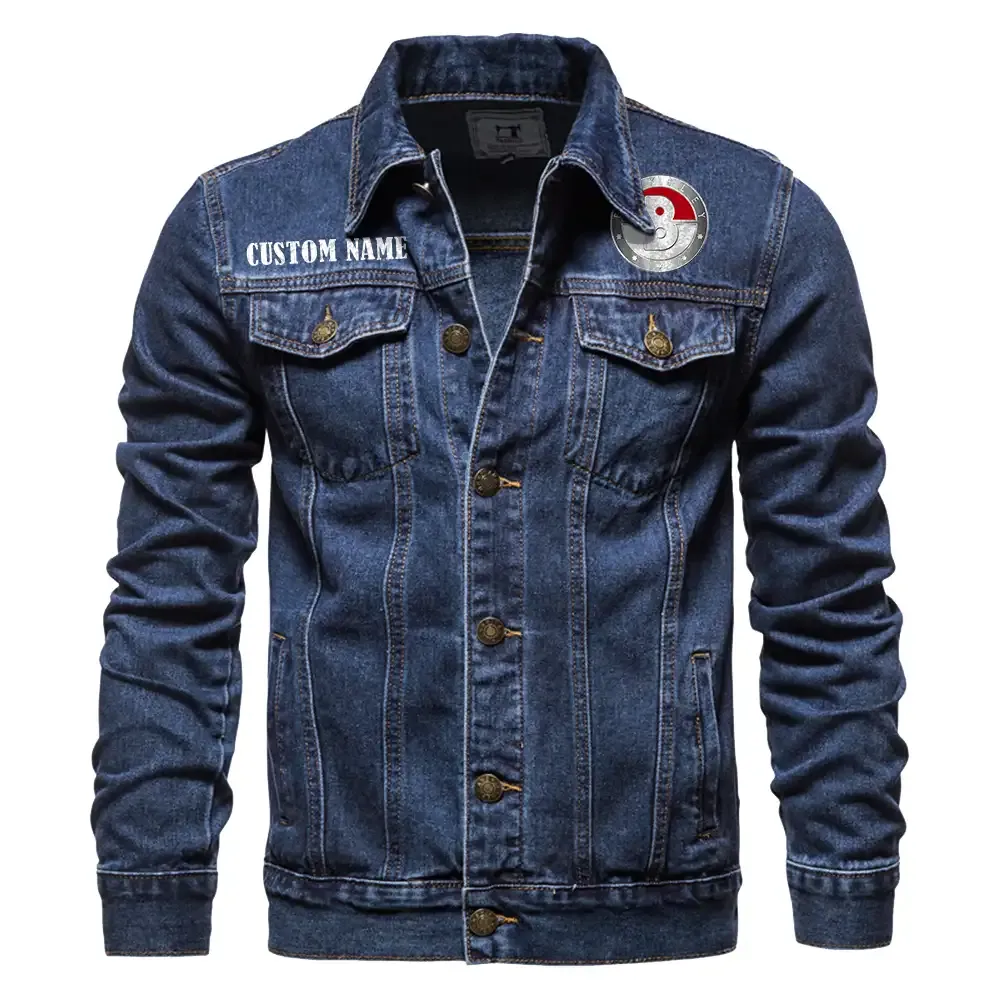 Precision Living Denim Jacket, Denim Spirit for Drivers CAR190 - Dark Blue