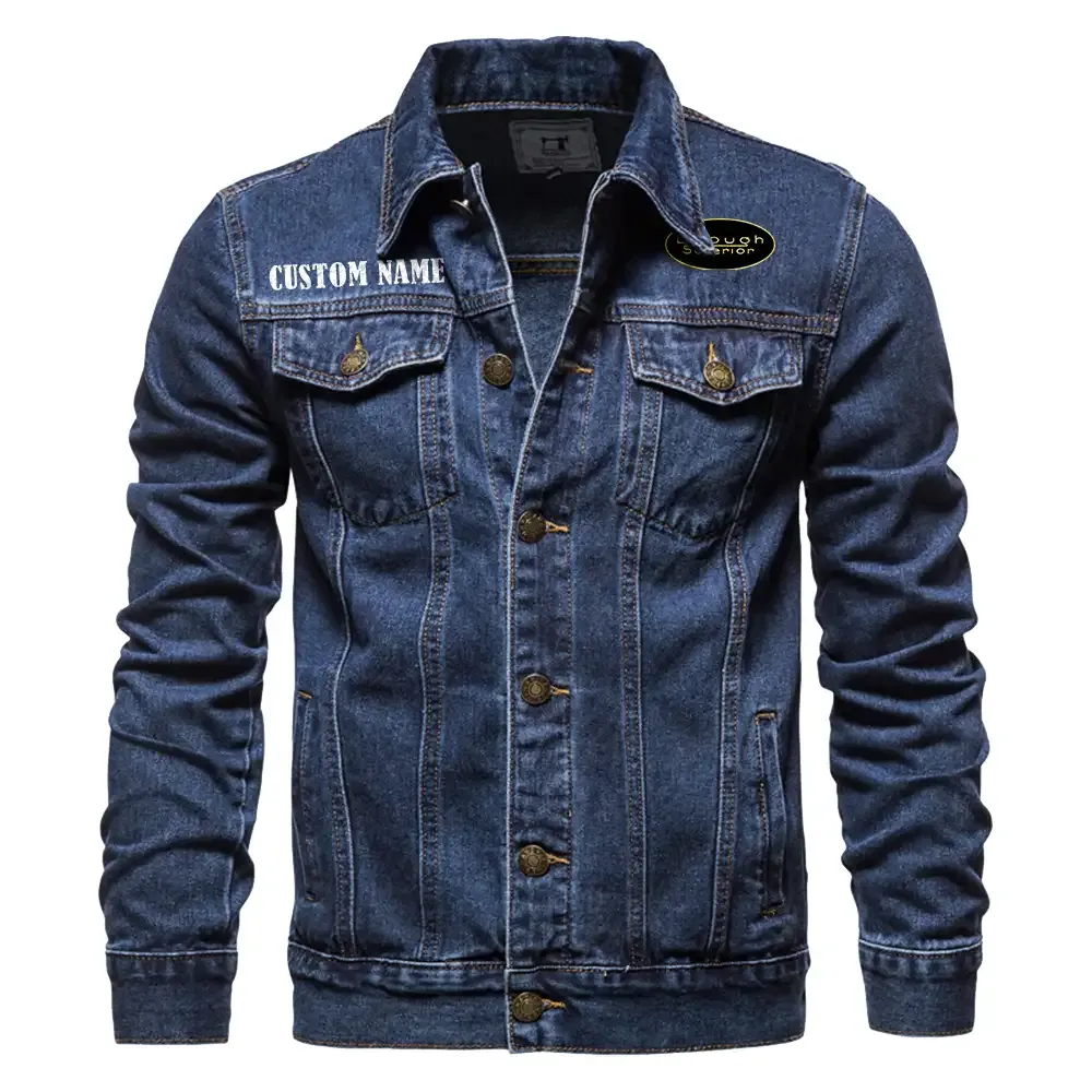 Heritage Fit Denim Jacket, Car Culture Denim Style CAR190 - Dark Blue