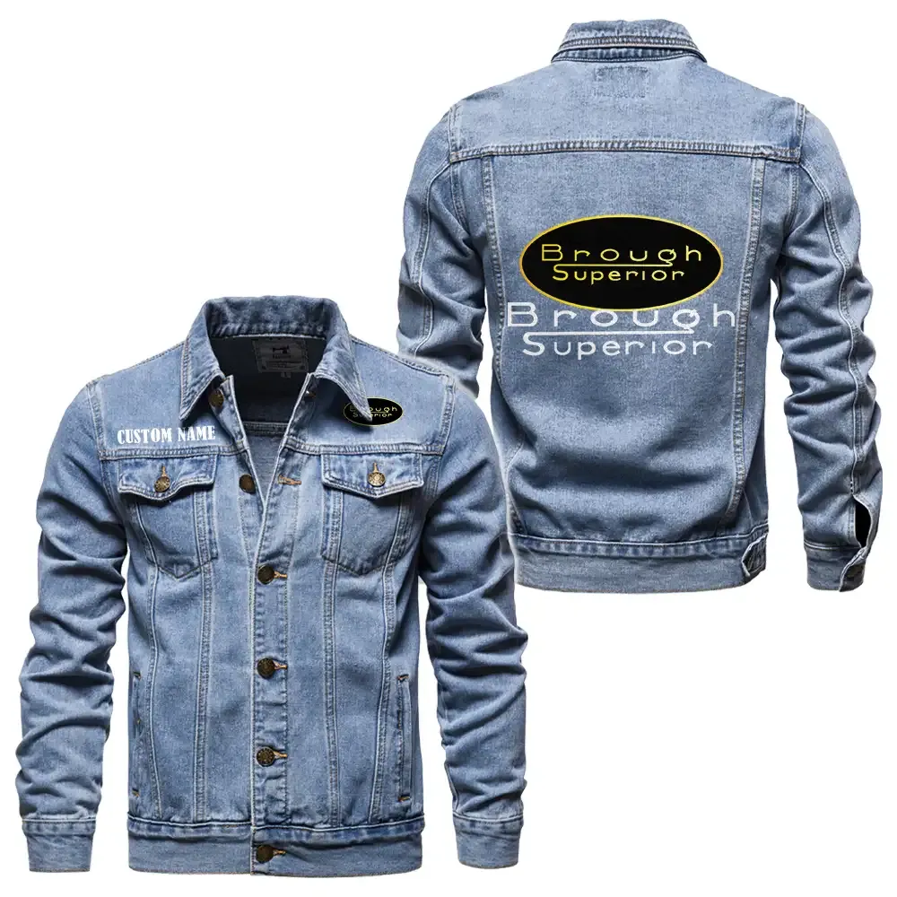 Road Motion Denim Jacket, Denim Spirit for Drivers CAR190 - Light Blue