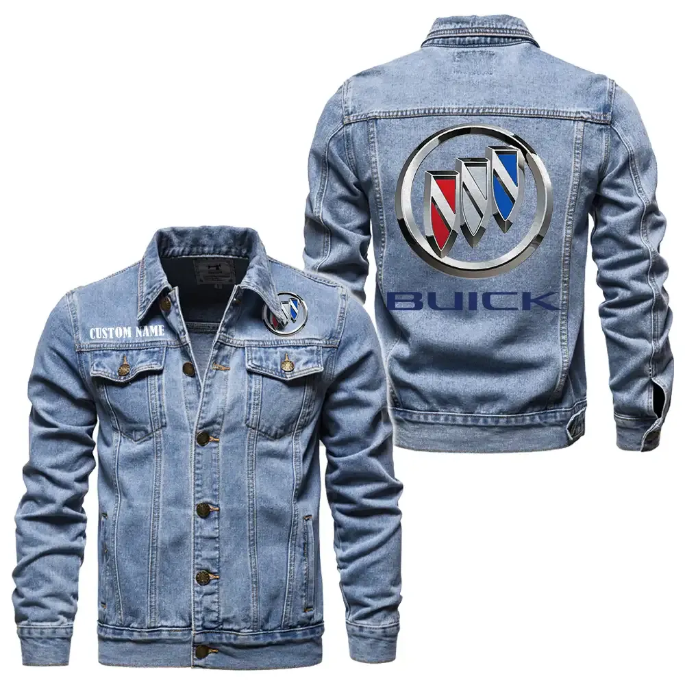 Compact SUV Denim Jacket, Car Lover's Denim Jacket CAR190 - Light Blue