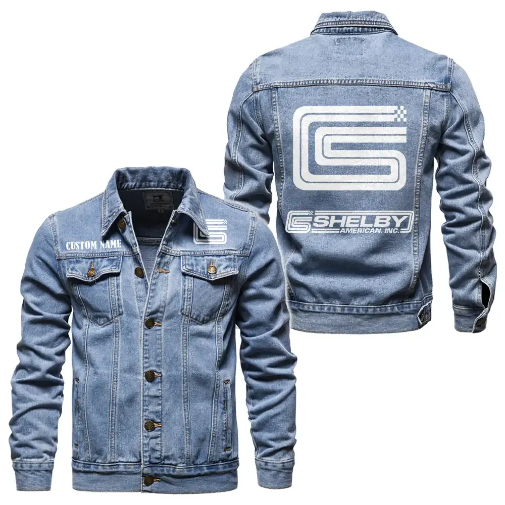 Garage Spirit Denim Jacket, Denim Spirit for Drivers CAR190 - Light Blue