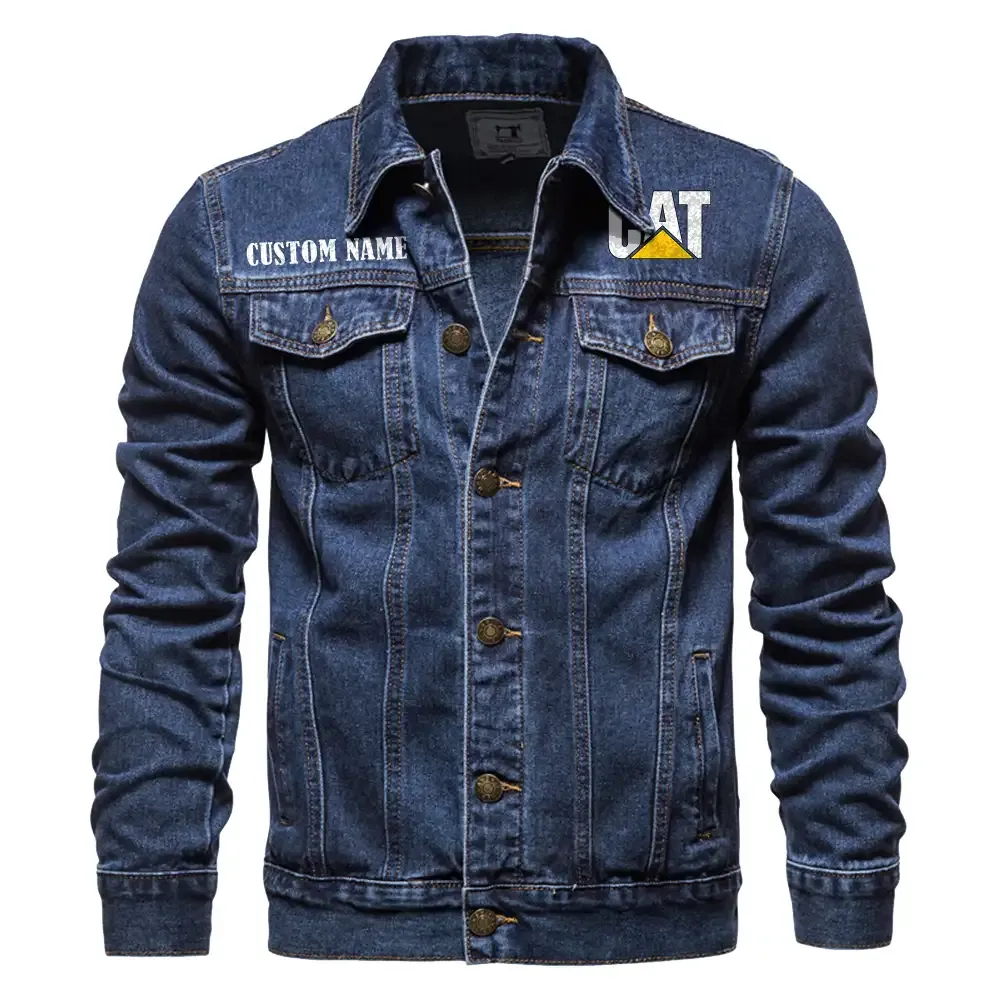 Mining Equipment Denim Jacket, Denim Spirit for Drivers CAR190 - Dark Blue