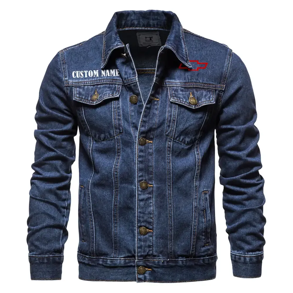 Speed Spirit Denim Jacket, Performance Denim for Riders CAR190 - Dark Blue