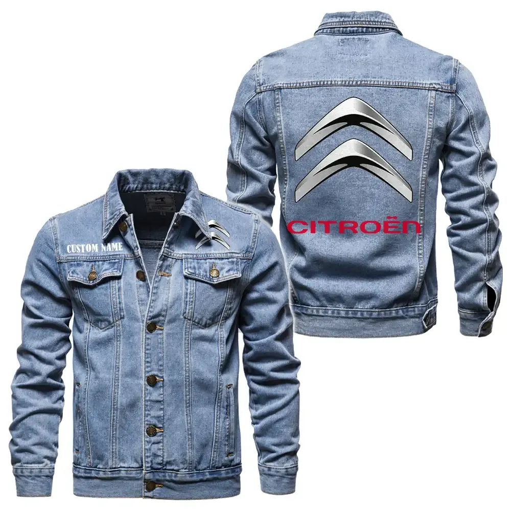 Modern Hatch Denim Jacket, Road Life Denim Ready CAR190 - Light Blue