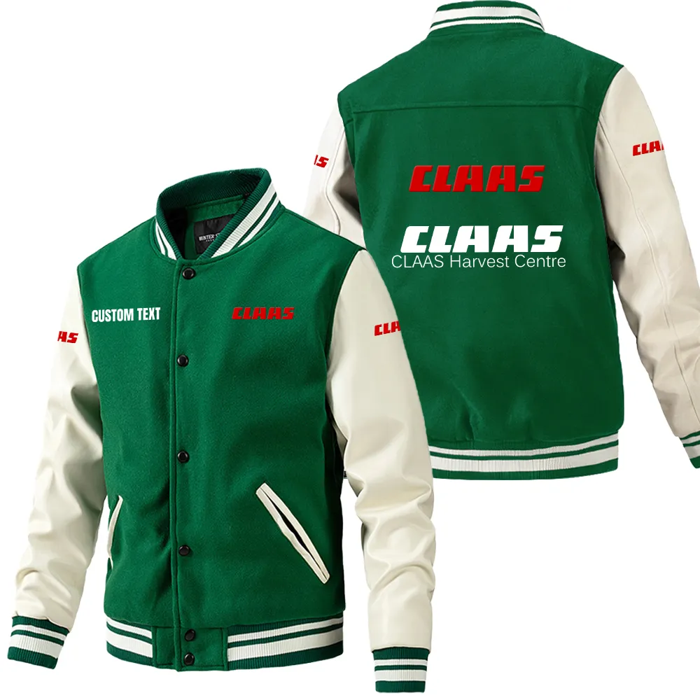 Harvest Companion Leather Baseball Jacket, Everyday Comfort Leather Strength CAR180 - Green