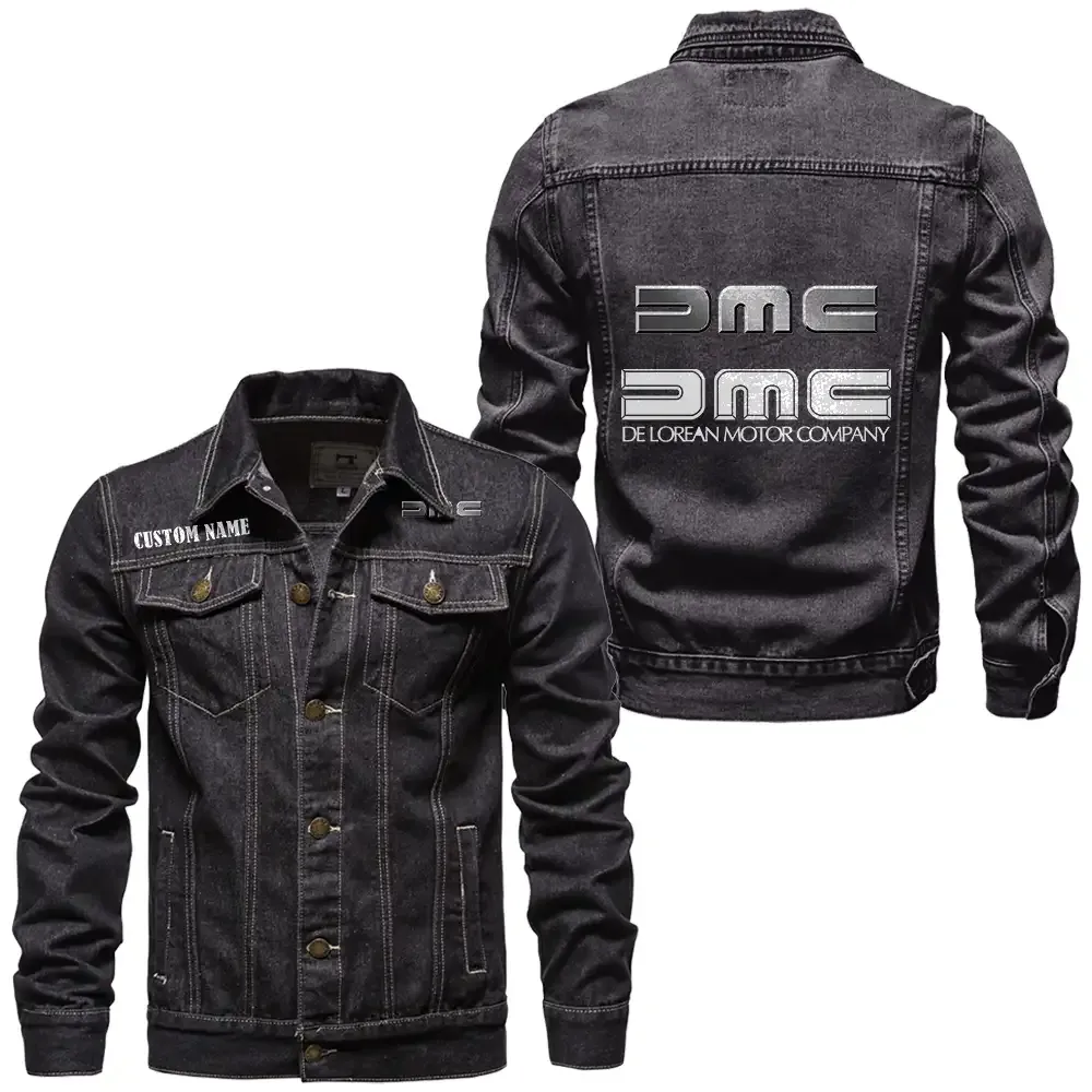 Speed Energy Denim Jacket, All-Season Denim for Riders CAR190 - Black