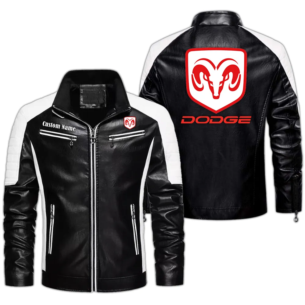 Performance Coupe Men's Pu Leather Jacket, Auto Spirit PU Jacket CAR040 - Black