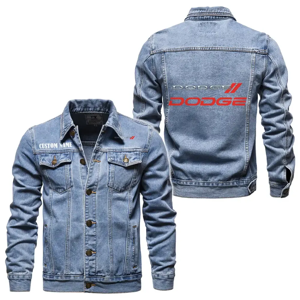 American Car Denim Jacket, Denim Jacket Built Tough CAR190 - Light Blue