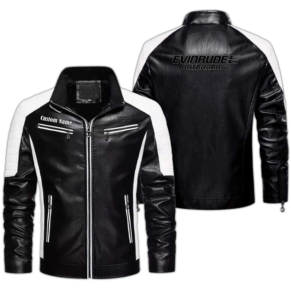 Watercraft Power Men's Pu Leather Jacket, Rider Comfort Leather Strength CAR040 - Black