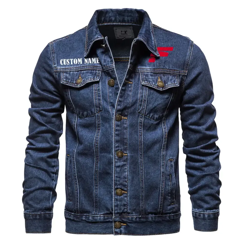 Bold Fit Denim Jacket, Bold Denim for Riders CAR190 - Dark Blue