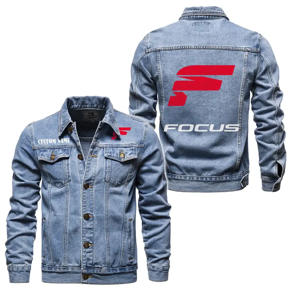 Pedal Spirit Denim Jacket, Street Spirit Denim Jacket CAR190 - Light Blue