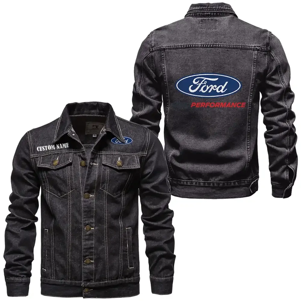Drive Tough Denim Jacket, Denim Jacket Built Tough CAR190 - Black