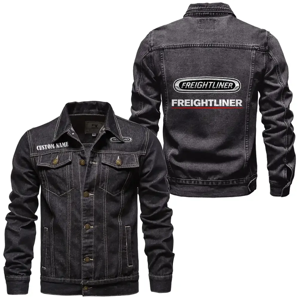 Bold Motion Denim Jacket, Motorcycle Pride Denim Style CAR190 - Black