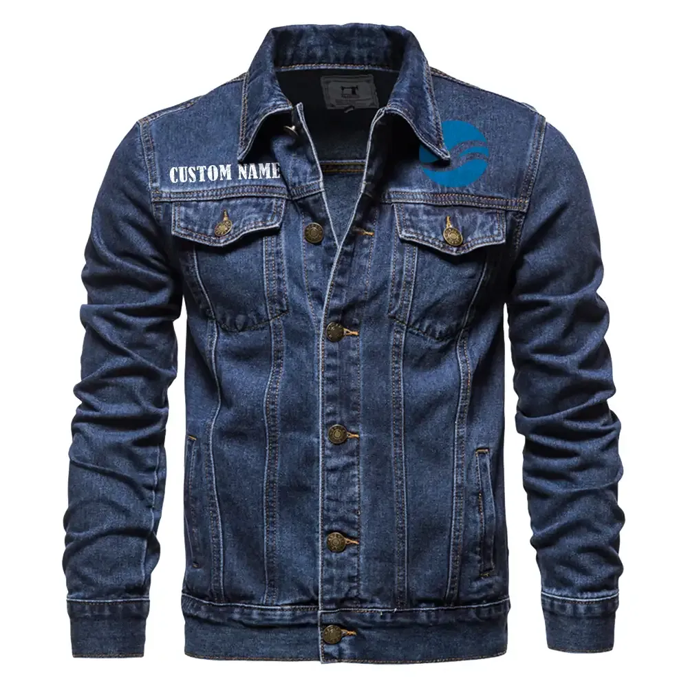 Motion Tough Denim Jacket, Garage-Ready Denim Wear CAR190 - Dark Blue