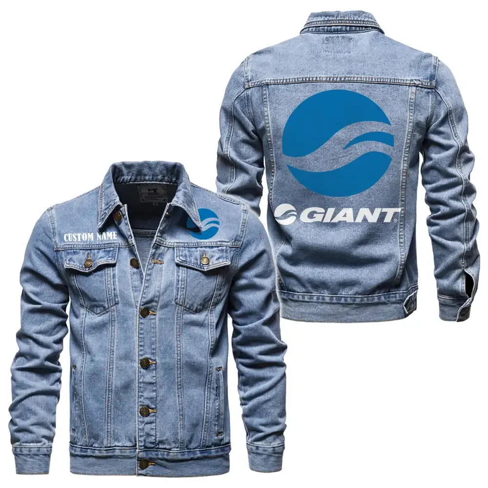 Strong Fit Denim Jacket, Rugged Denim for Gearheads CAR190 - Light Blue