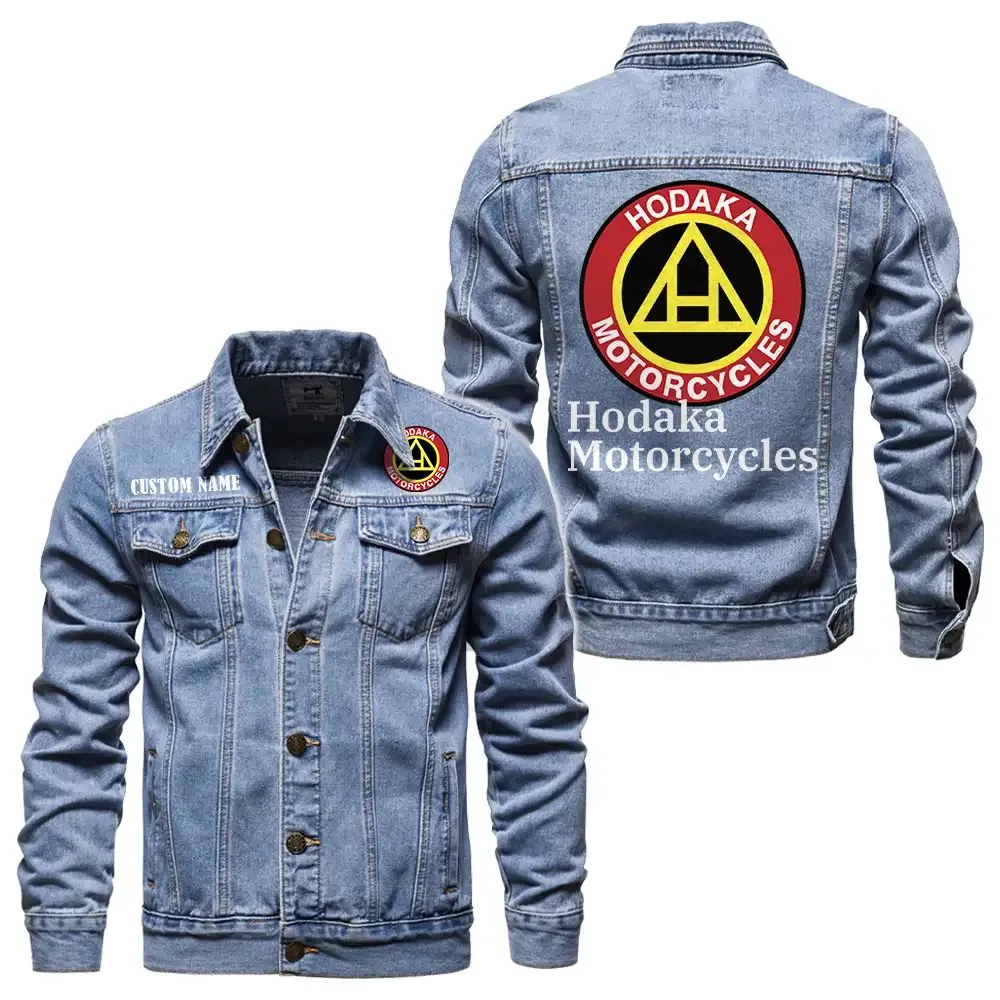 Rugged Motion Denim Jacket, Ride Bold in Denim CAR190 - Light Blue