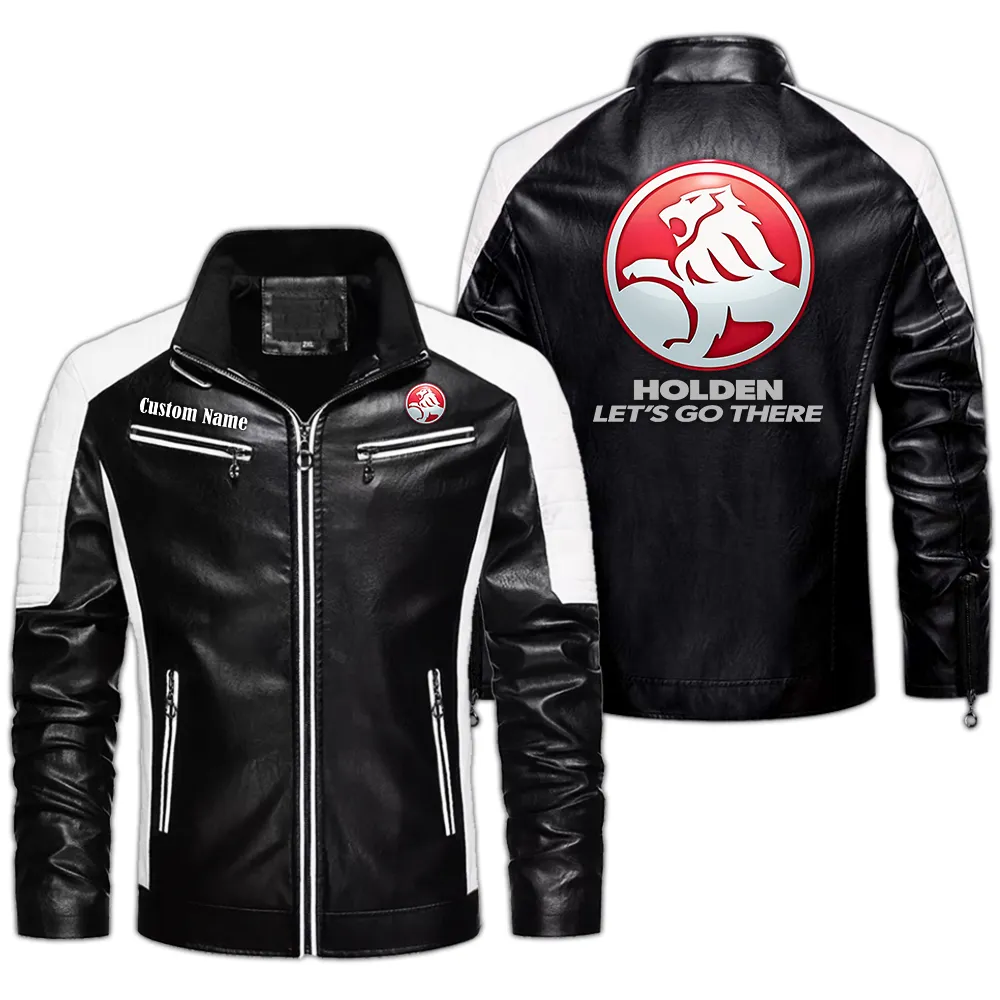 Sport Saloon Men's Pu Leather Jacket, Road Tested PU Leather CAR040 - Black