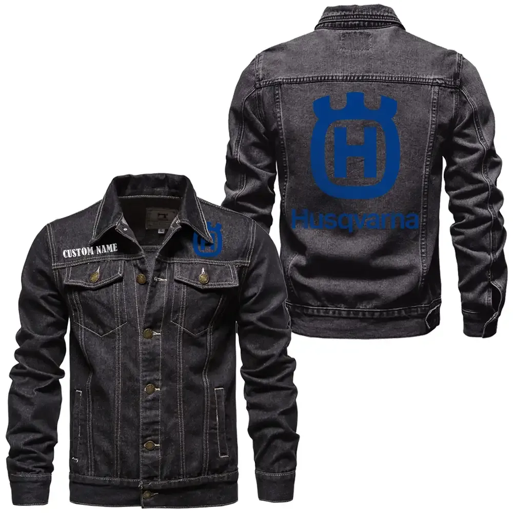 Extreme Terrain Motorcycle Denim Jacket, Street Spirit Denim Jacket CAR190 - Black