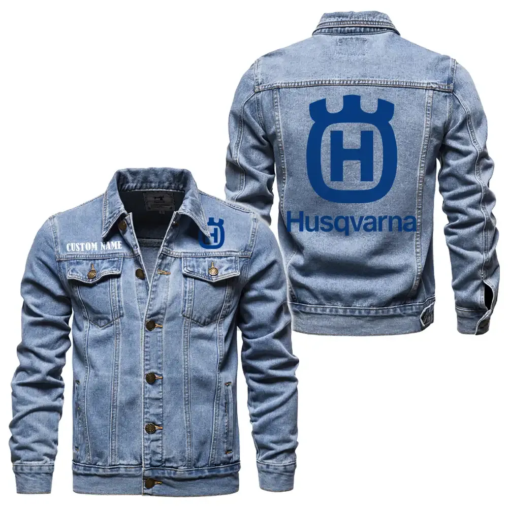 Extreme Terrain Motorcycle Denim Jacket, Performance Denim for Riders CAR190 - Light Blue