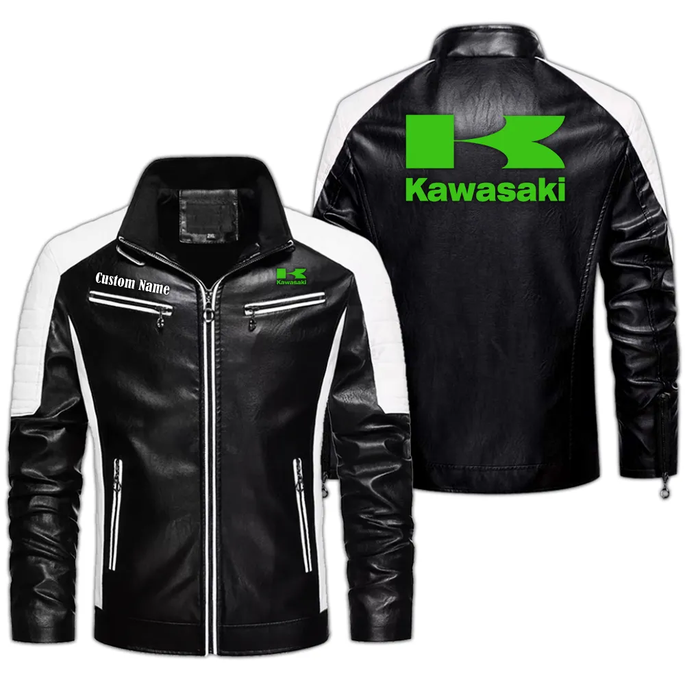 Performance Motorcycle Men's Pu Leather Jacket, Rider Pride PU Jacket CAR040 - Black