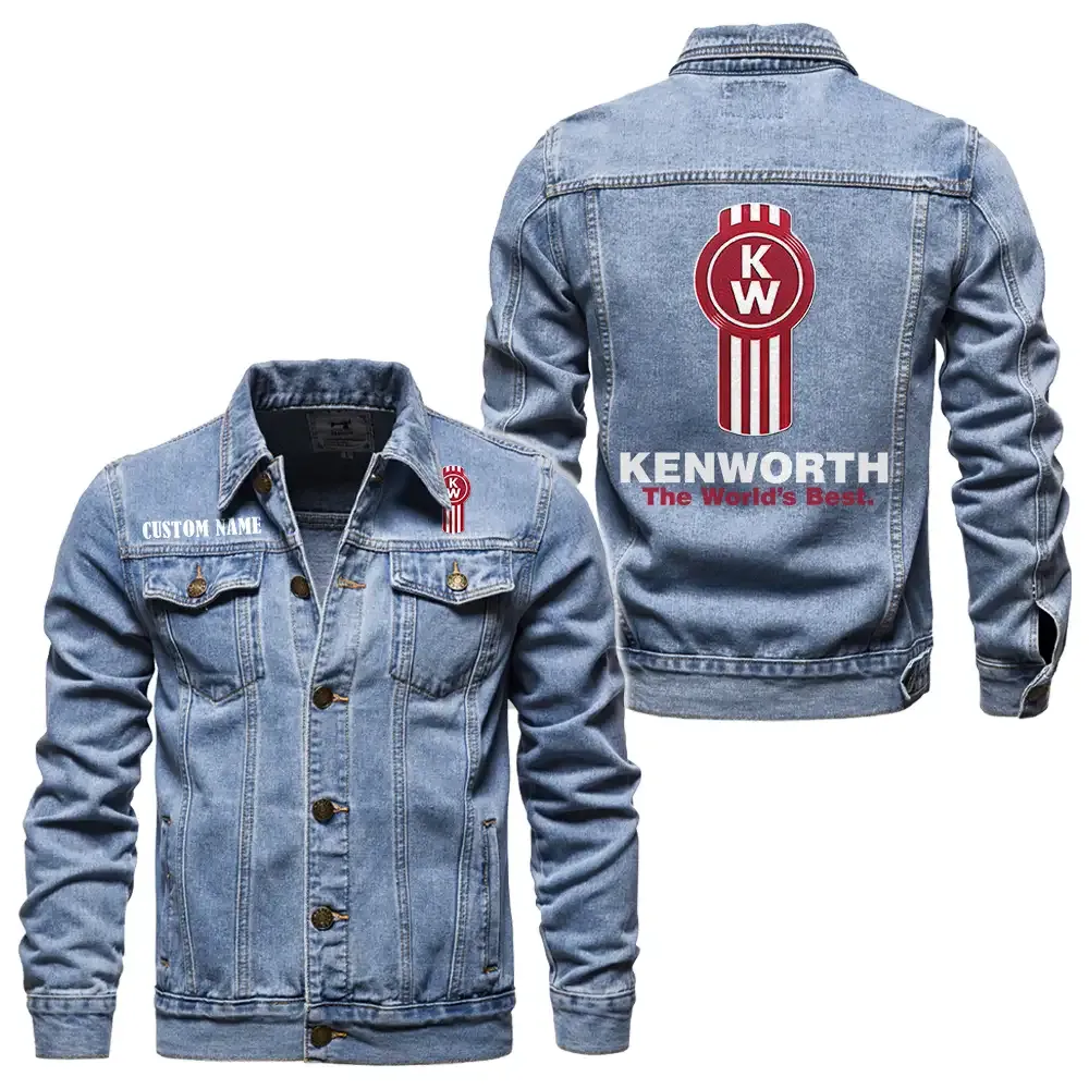 Highway Workhorse Denim Jacket, Garage Life Denim Jacket CAR190 - Light Blue