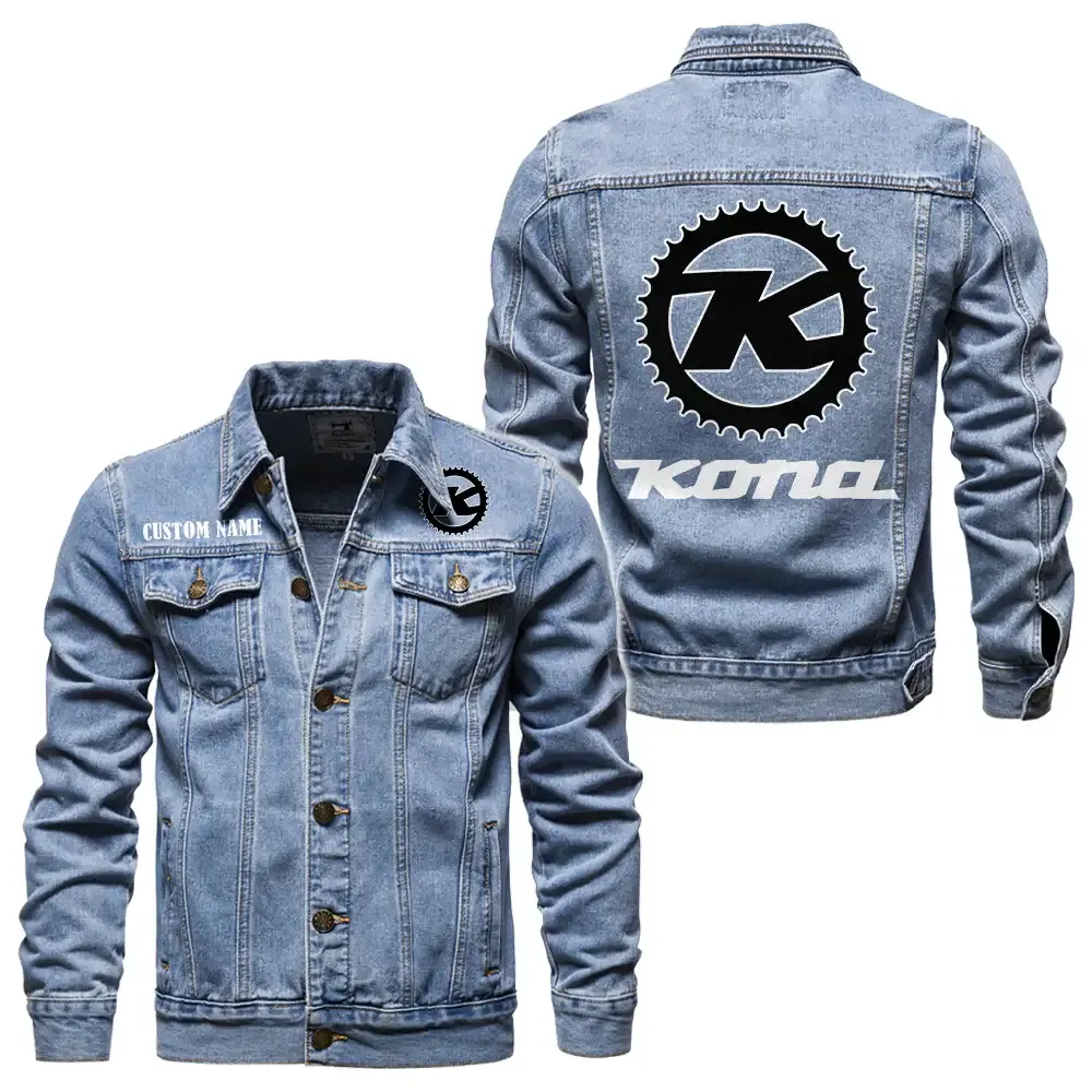 Pedal Power Denim Jacket, Garage-Ready Denim Wear CAR190 - Light Blue