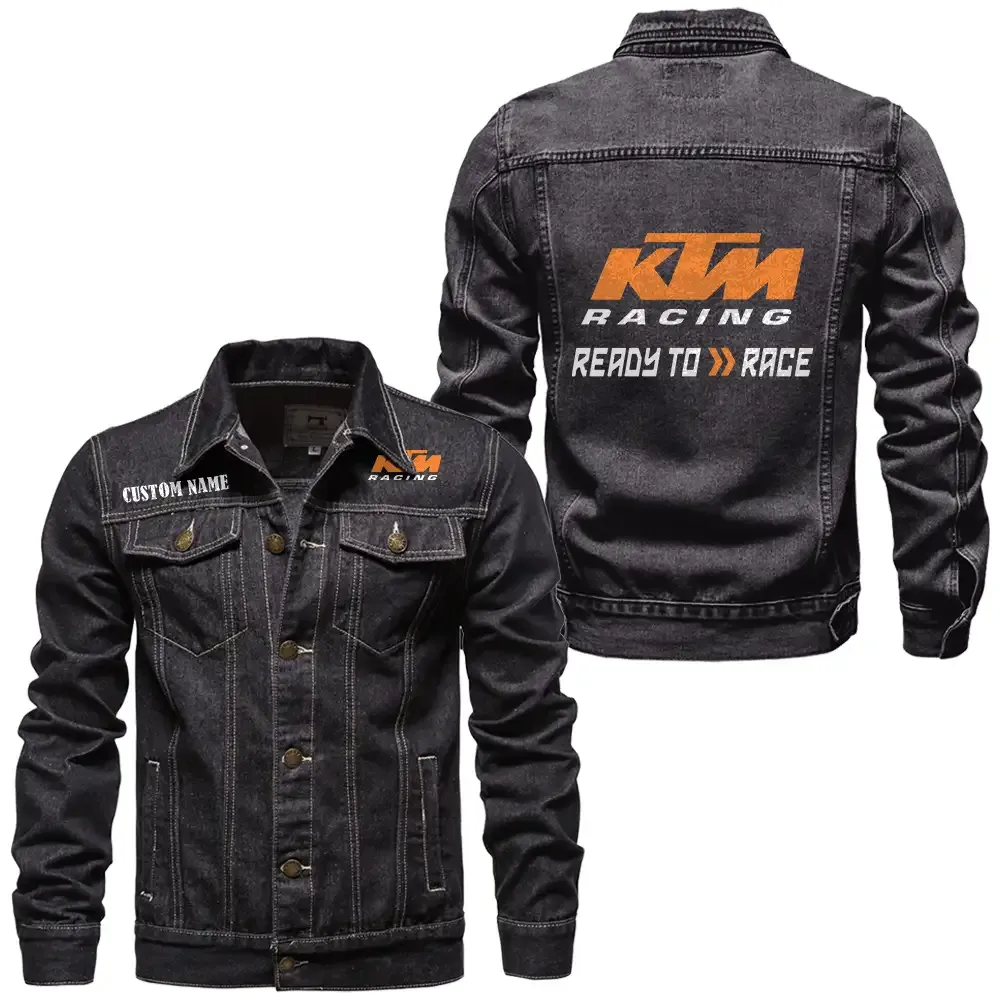 High-Performance Off-Roader Denim Jacket, Denim Spirit for Drivers CAR190 - Black