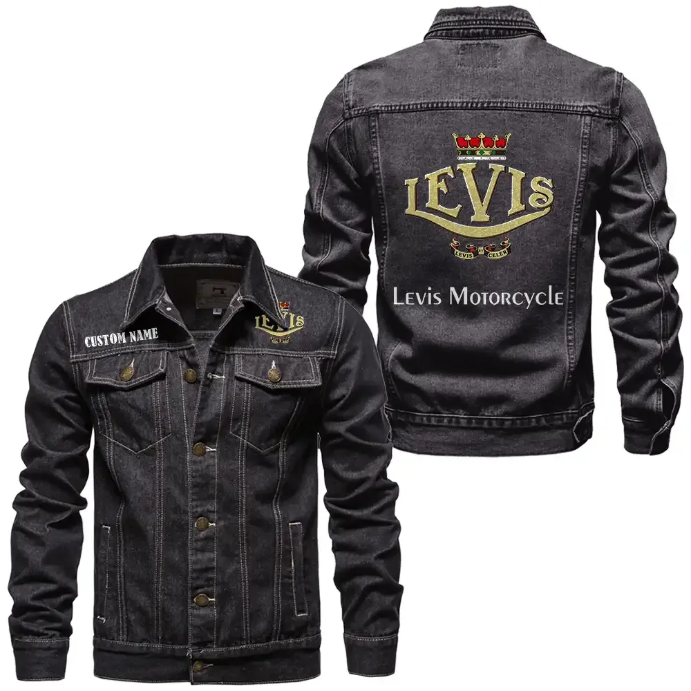 Strong Drive Denim Jacket, All-Season Denim for Riders CAR190 - Black