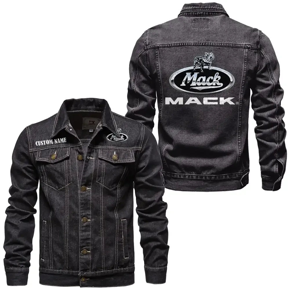 Freight Truck Denim Jacket, Performance Denim for Riders CAR190 - Black