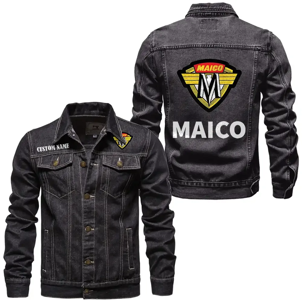 Garage Built Denim Jacket, Rugged Style Everyday Denim CAR190 - Black
