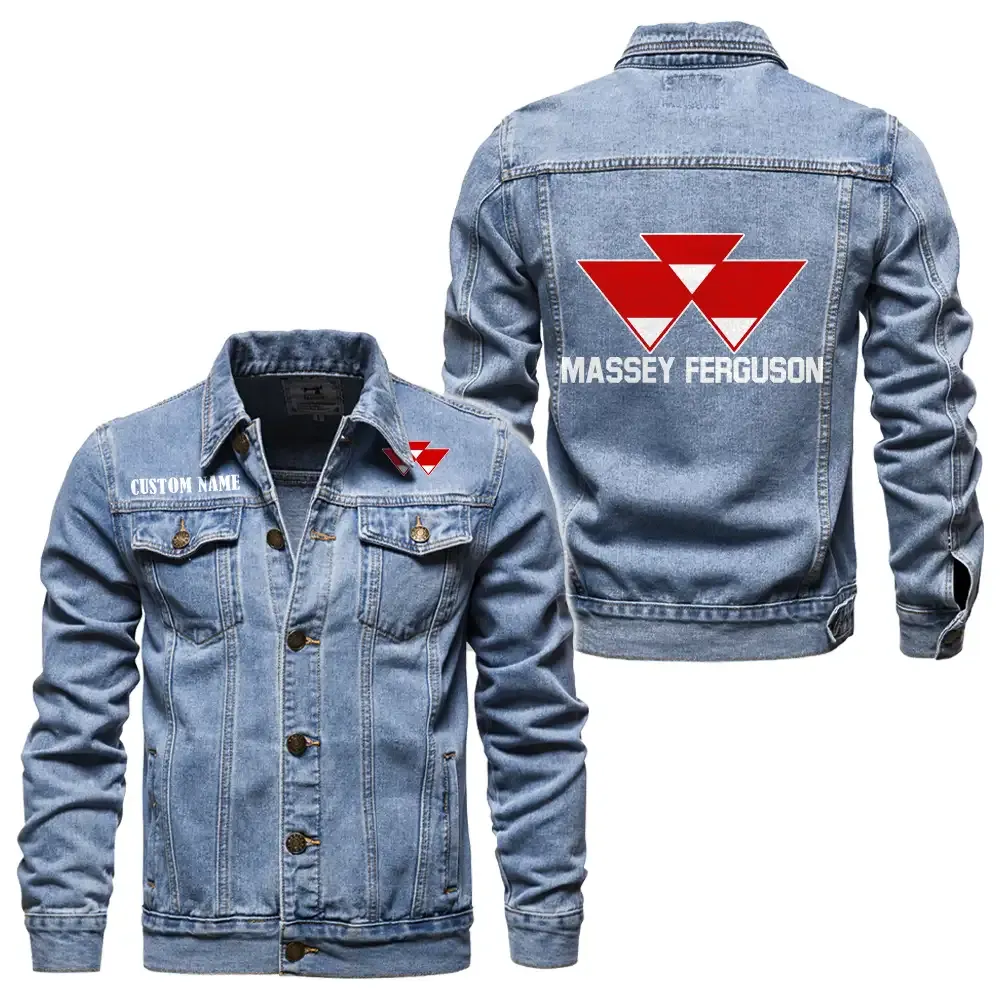 Rural Workhorse Denim Jacket, Streetwear Denim with Attitude CAR190 - Light Blue