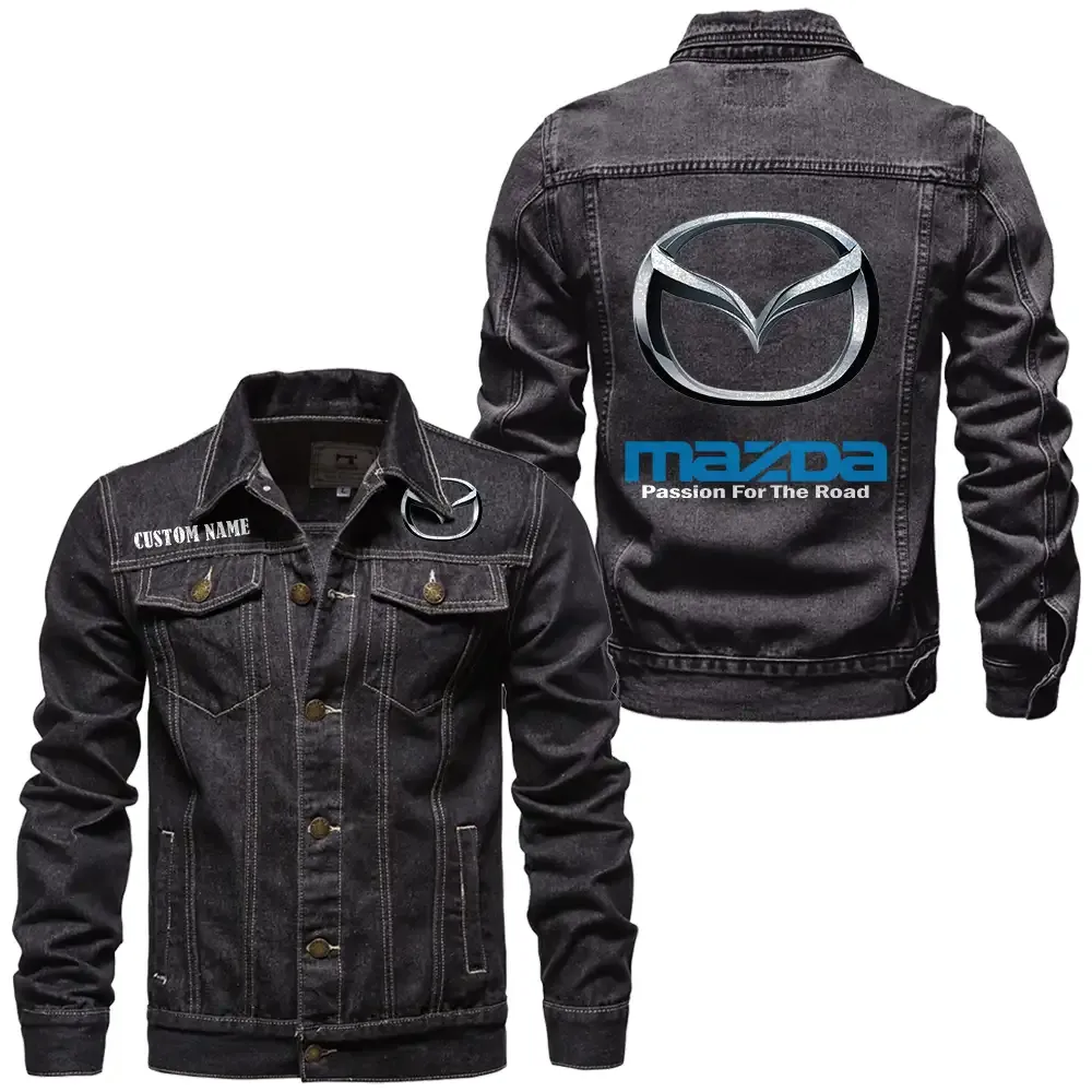 Compact Car Denim Jacket, Rider Lifestyle Denim Jacket CAR190 - Black