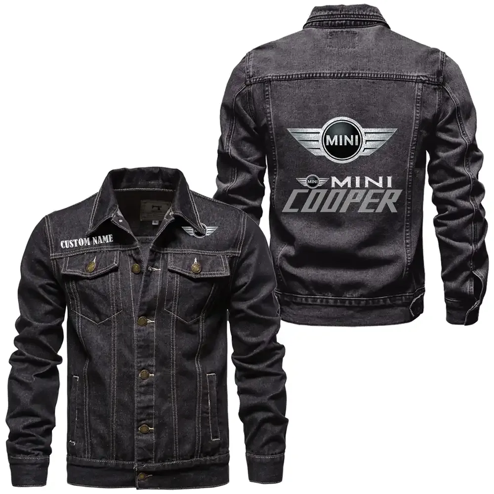 Chic Commuter Denim Jacket, Road Life Denim Ready CAR190 - Black
