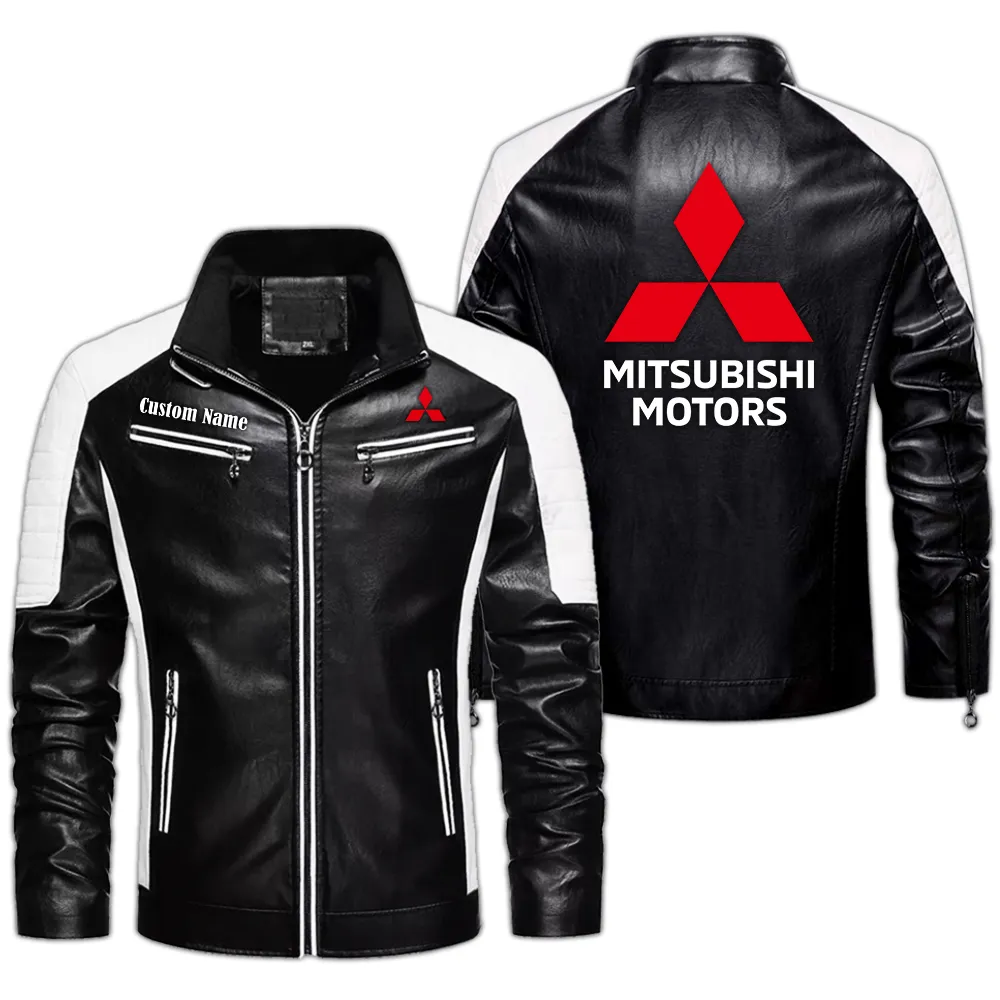 Sport Utility Vehicle Men's Pu Leather Jacket, Garage Life PU Jacket CAR040 - Black