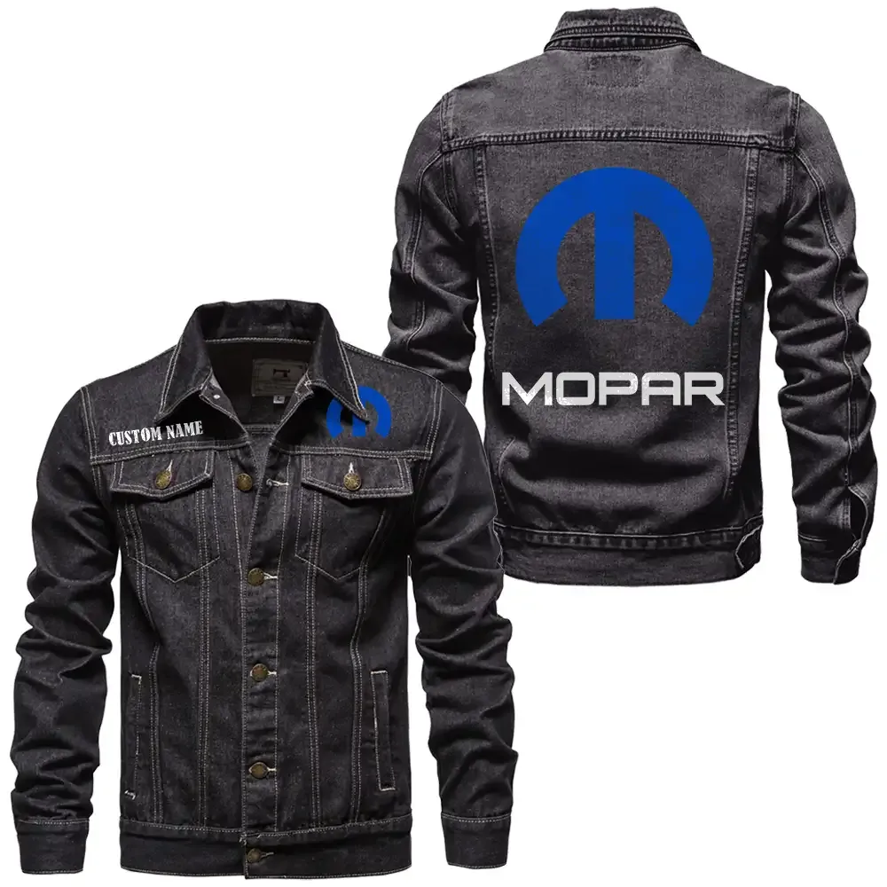 High-Performance Mods Denim Jacket, Ride Bold in Denim CAR190 - Black
