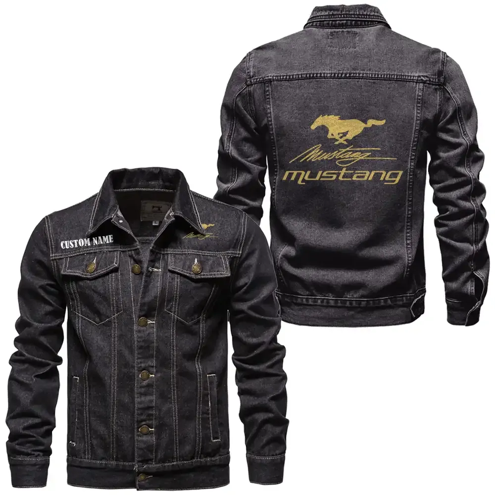 Racing Spirit Denim Jacket, Denim Spirit for Drivers CAR190 - Black