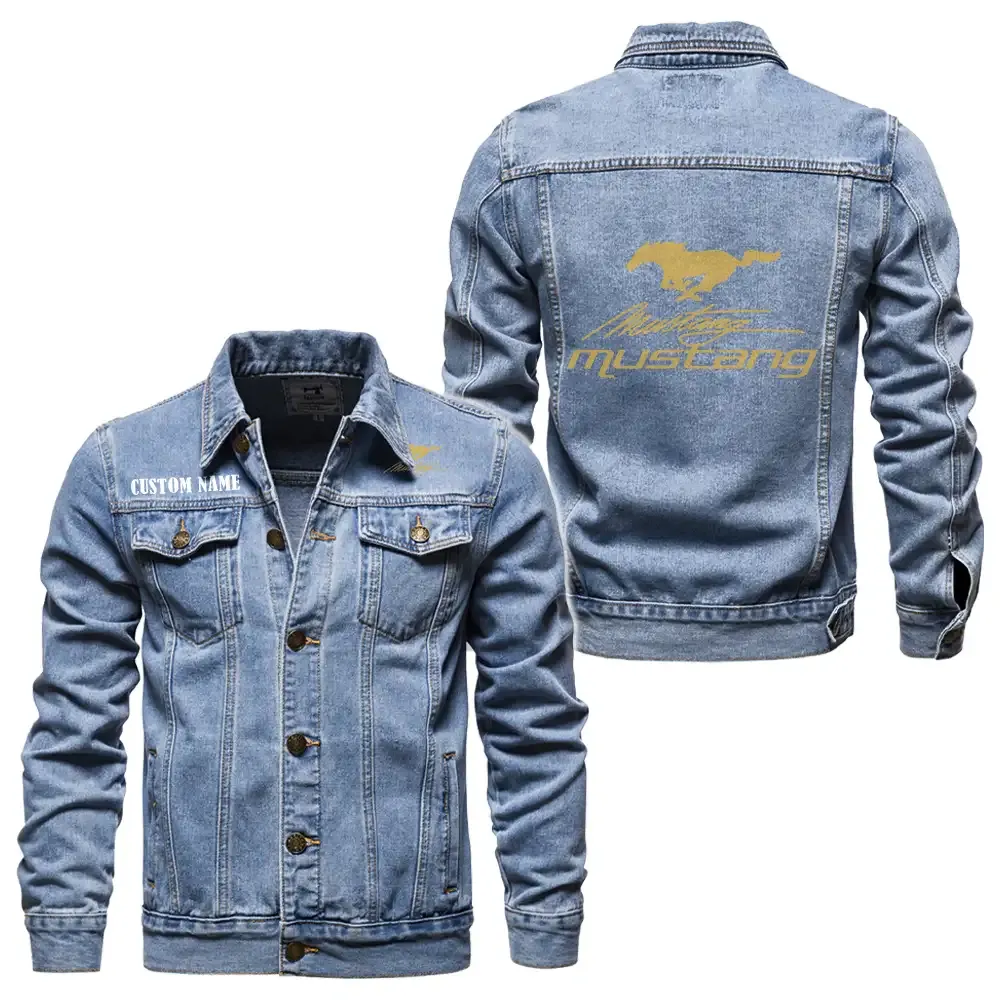 Speed Life Denim Jacket, Rugged Style Everyday Denim CAR190 - Light Blue