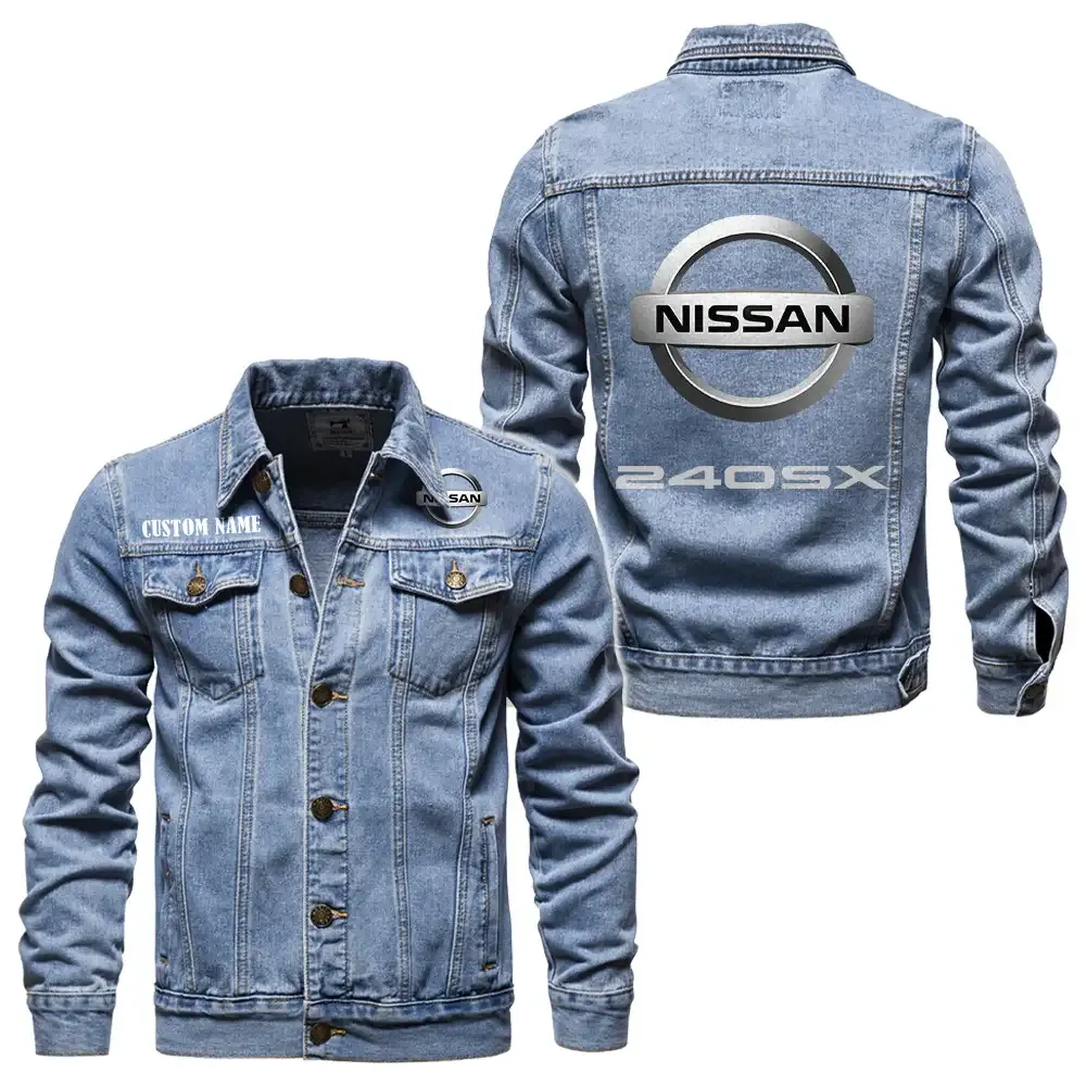 Lifestyle Energy Denim Jacket, Road-Ready Denim Jacket CAR190 - Light Blue