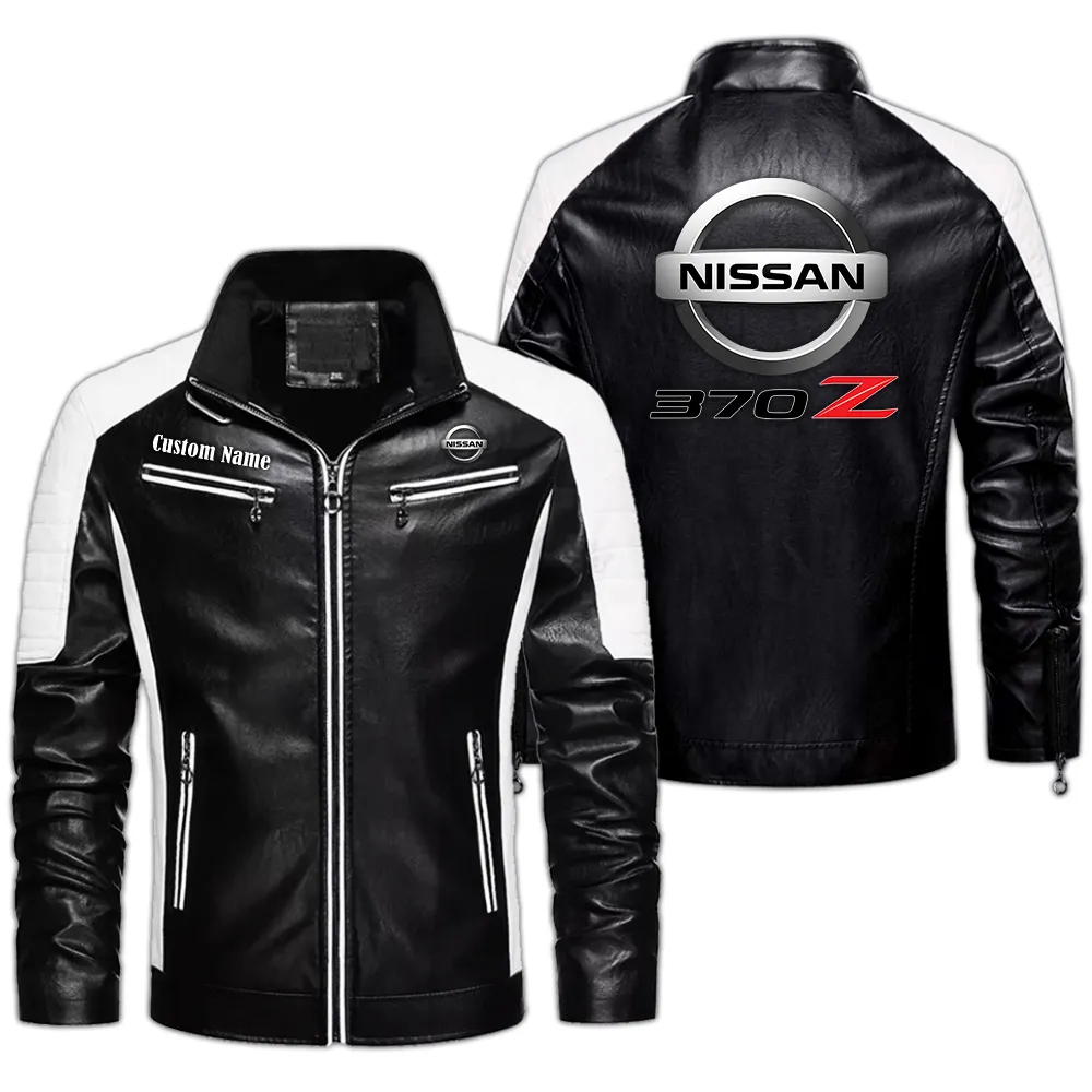 Racing Gear Men's Pu Leather Jacket, Everyday Rugged PU Jacket CAR040 - Black