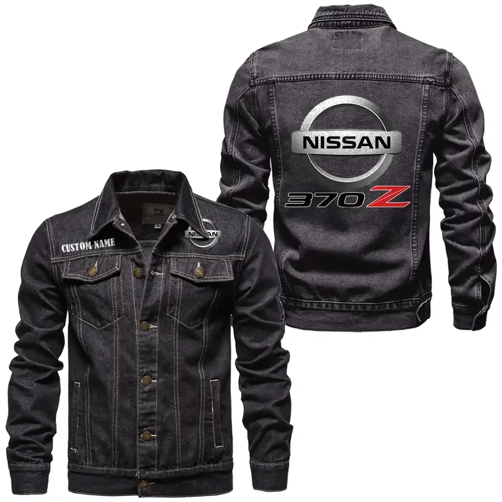 Performance Tough Denim Jacket, Denim Spirit for Drivers CAR190 - Black