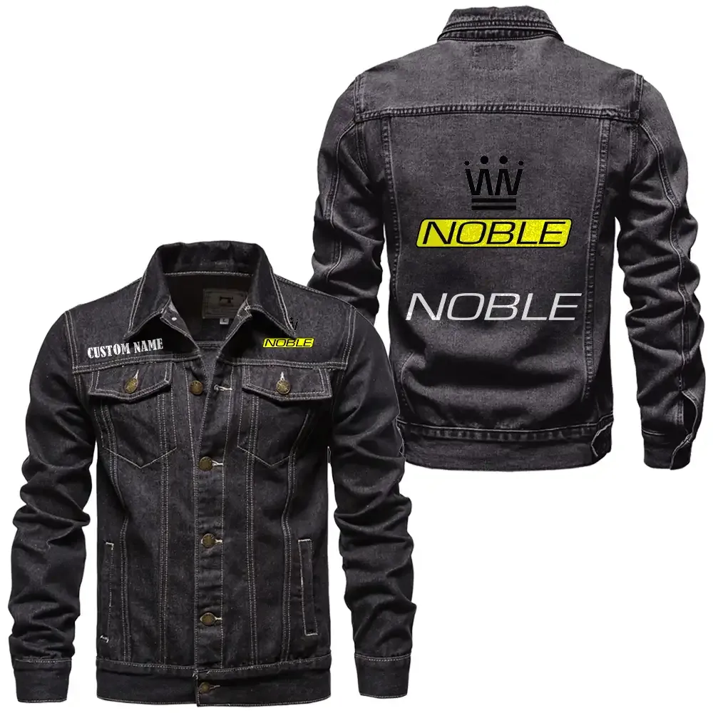 Speed Gear Denim Jacket, Denim Spirit for Drivers CAR190 - Black
