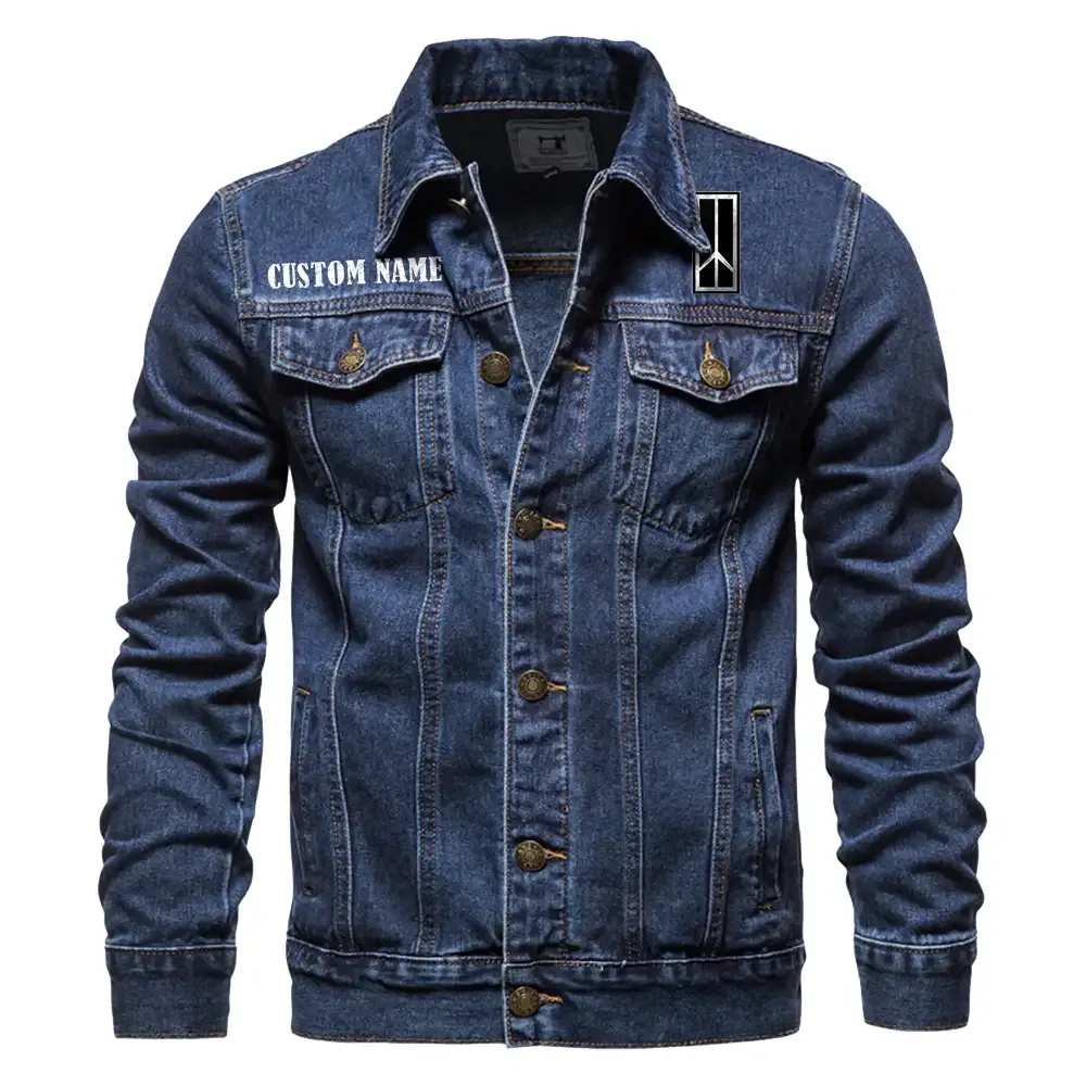 Retro Gear Denim Jacket, Denim Spirit for Drivers CAR190 - Dark Blue