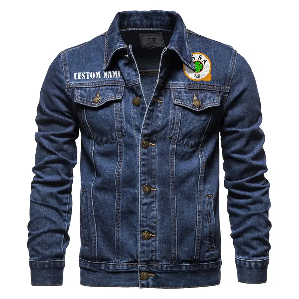Trail Gear Denim Jacket, Bold Denim for Riders CAR190 - Dark Blue