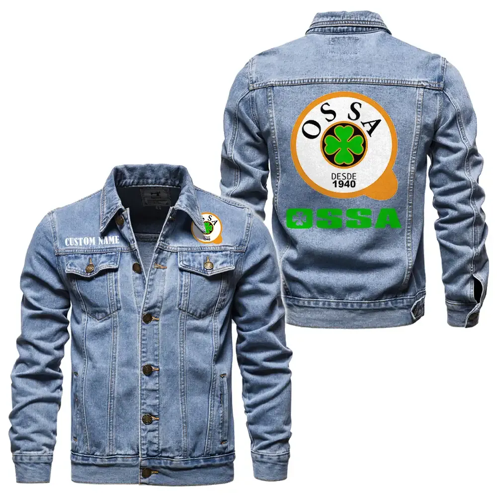 Durable Fit Denim Jacket, Car Lover's Denim Jacket CAR190 - Light Blue