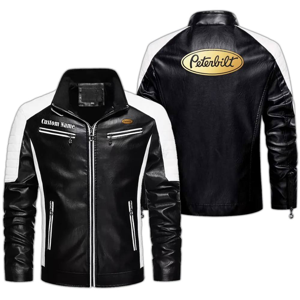 Cargo Hauler Men's Pu Leather Jacket, Road-Ready PU Leather Style CAR040 - Black