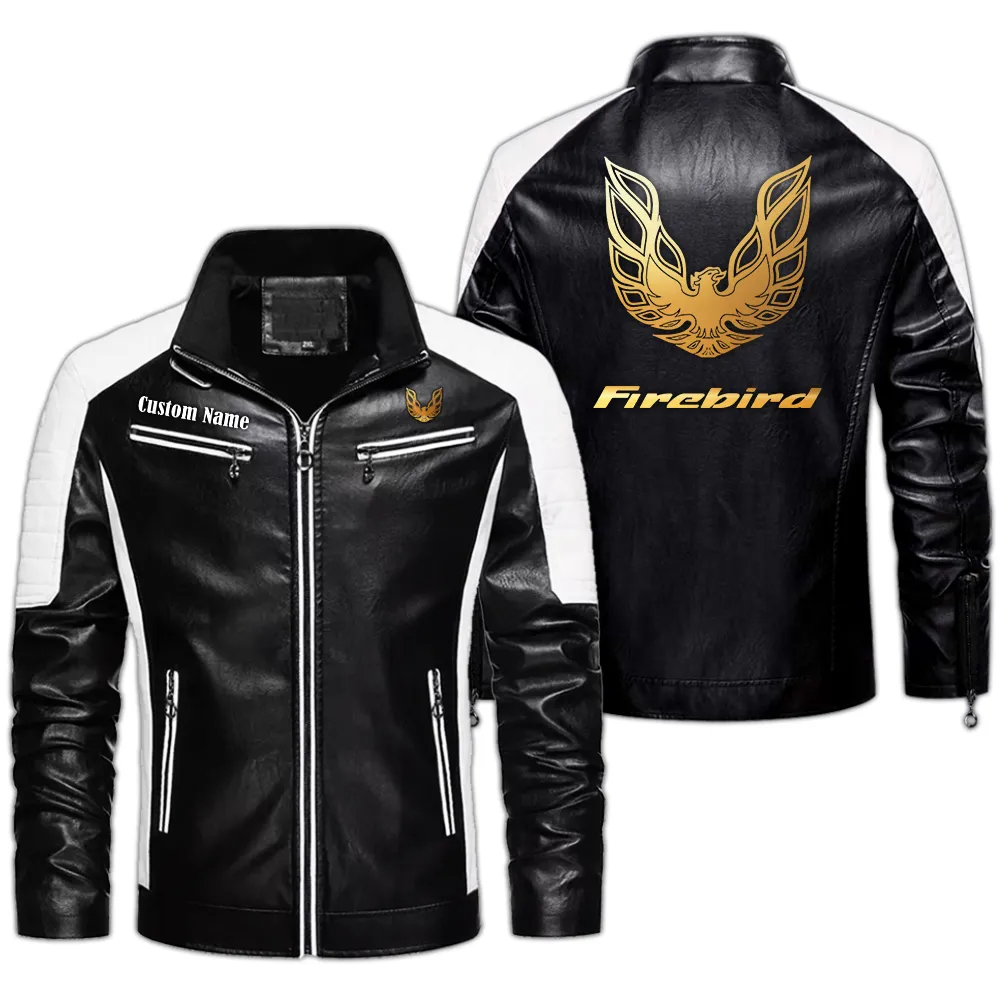 Old-School Coupe Men's Pu Leather Jacket, Performance PU Leather Jacket CAR040 - Black