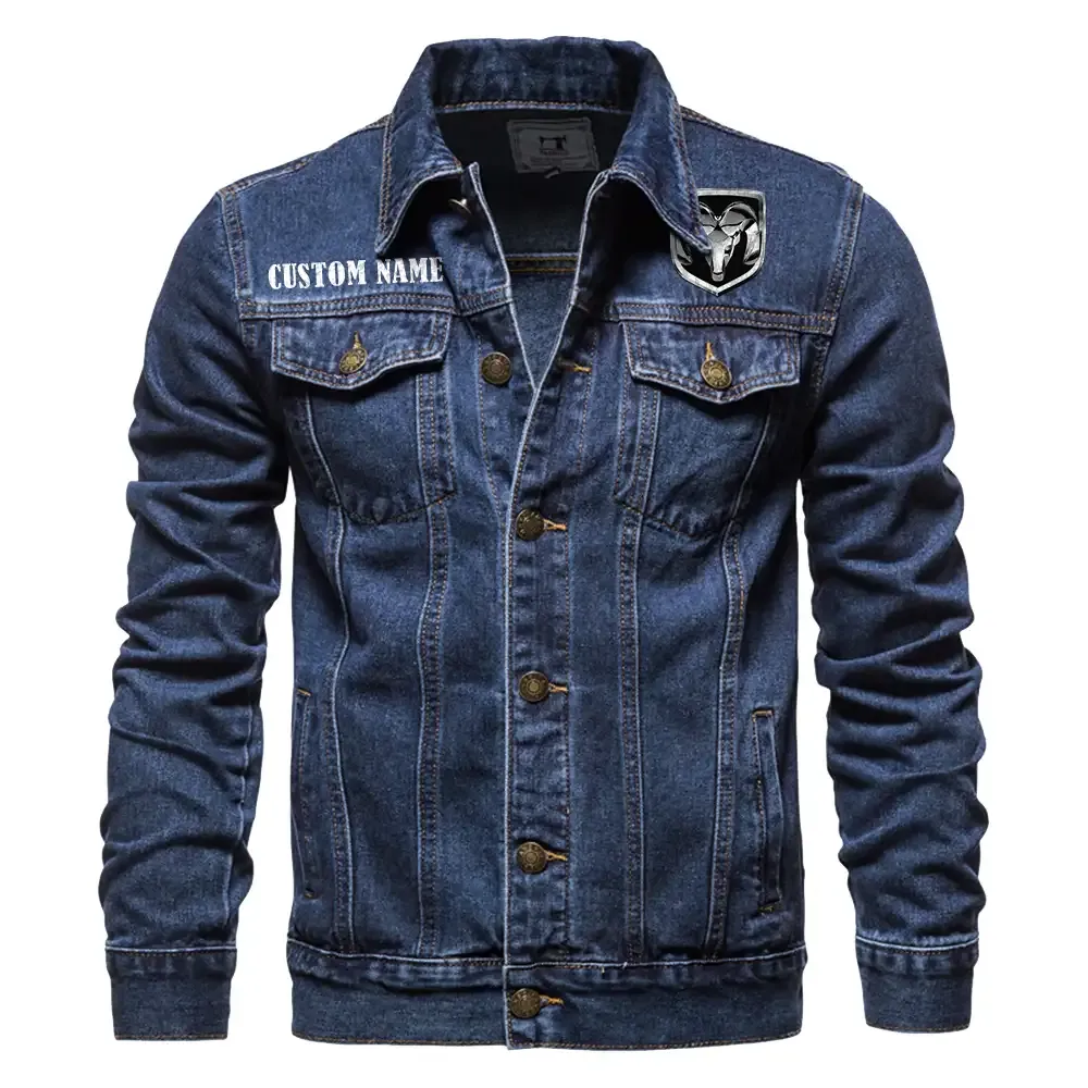 Durable Workhorse Vehicle Denim Jacket, Road Life Denim Ready CAR190 - Dark Blue