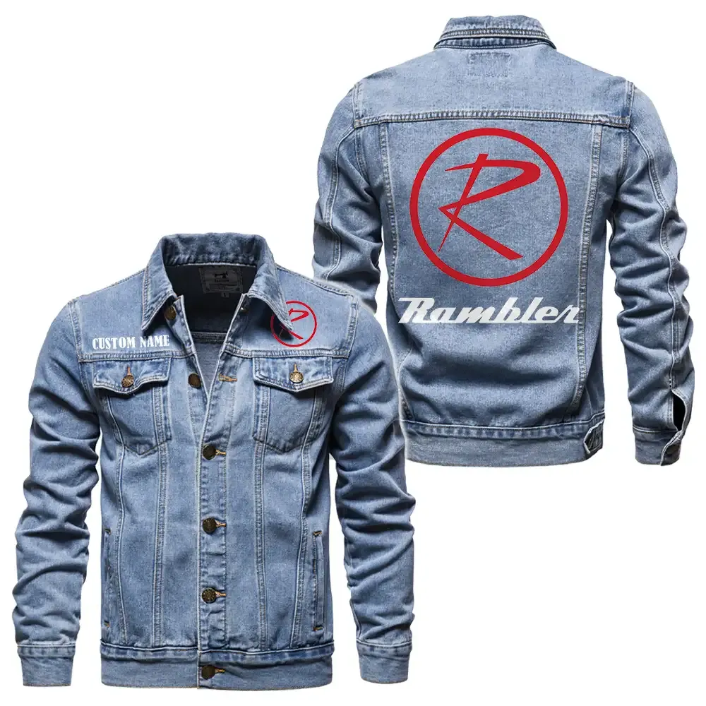 Durable Fit Denim Jacket, Ride Bold in Denim CAR190 - Light Blue