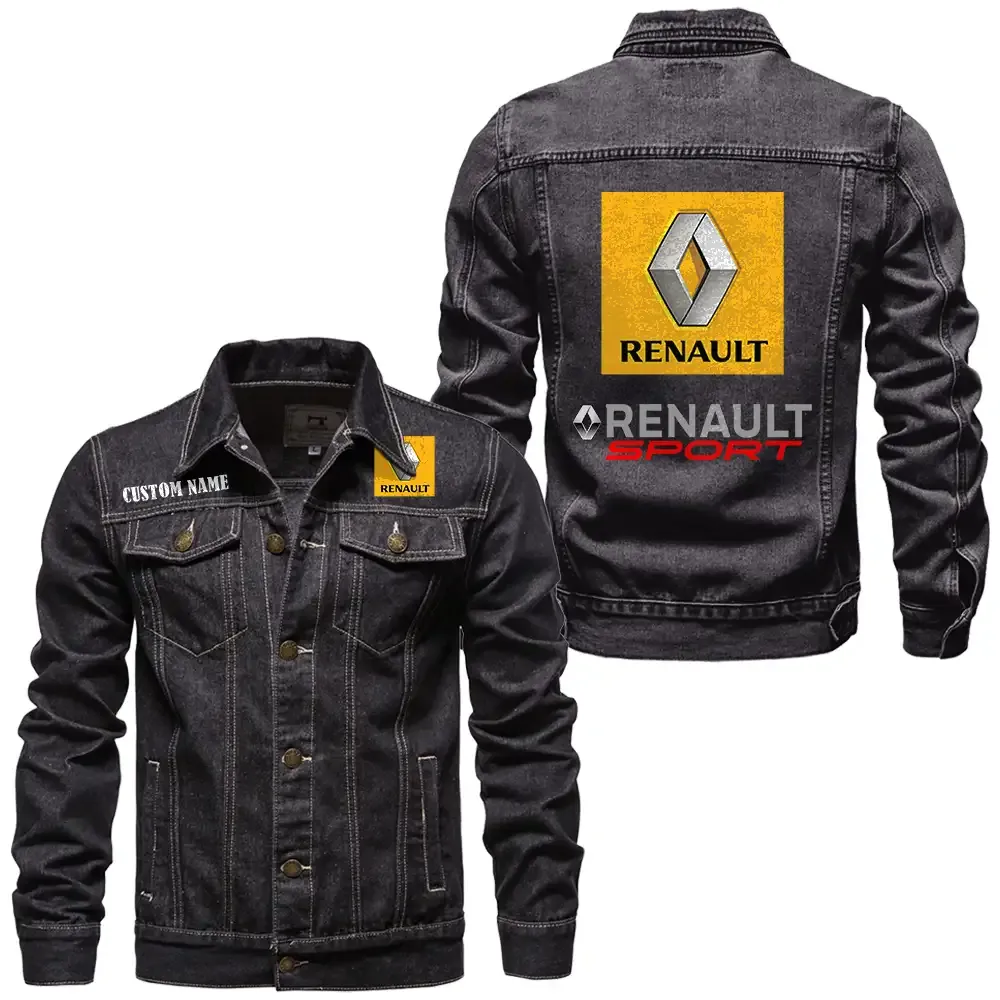 Urban Vehicle Denim Jacket, Denim Jacket Built Tough CAR190 - Black