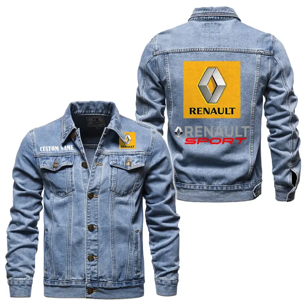 Affordable Auto Denim Jacket, Road Life Denim Ready CAR190 - Light Blue